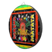 Cible De Fléchettes Joyeux Noël et une bonne année (Devant droit)