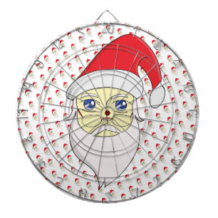 Cible De Fléchettes Joyeux Noël Père Noël