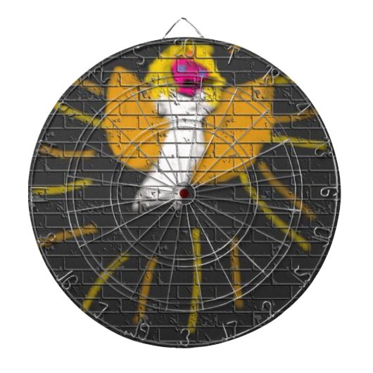 Cible De Fléchettes Joyeux Noël Sun Moon Angel, Art by Kids :) (Devant)