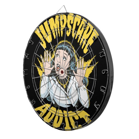 Cible De Fléchettes Jumpscare Addict (Devant droit)
