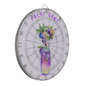 Cible De Fléchettes Jus de bleuet frais Boisson Cool - Jeu d'été - (Devant gauche)