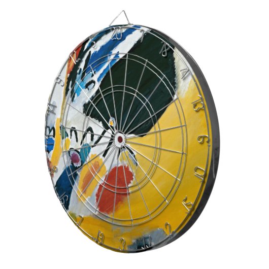 Cible De Fléchettes Kandinsky Impression III Concert Peinture Abstrait (Devant droit)