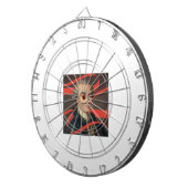 Cible De Fléchettes "Kant : Anda a La Concha de tu Madre" (Devant droit)