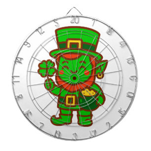 Cible De Fléchettes Kawaii Lucky Leprechaun