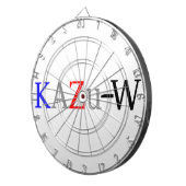 Cible De Fléchettes KAZu-W (Devant droit)