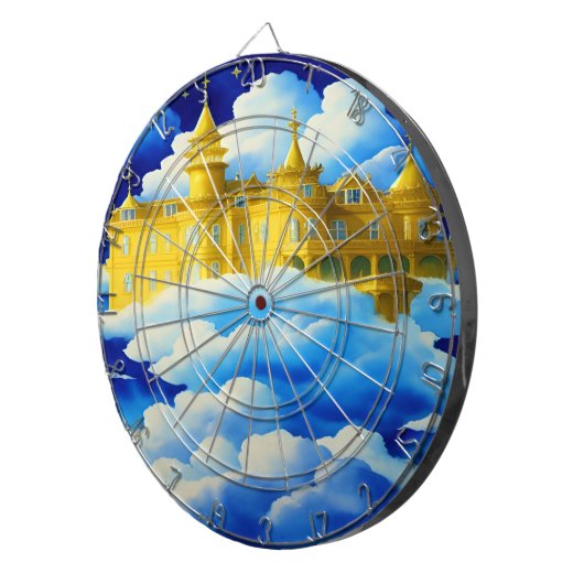 Cible De Fléchettes Kingdom Mansion Christian Dartboard (Devant droit)