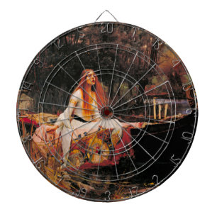 Cible De Fléchettes La Dame de Shalott (Beauté médiévale)