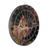 Cible De Fléchettes La Dame de Shalott (Beauté médiévale) (Devant gauche)