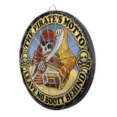 Cible De Fléchettes La devise du pirate (Devant droit)