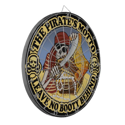 Cible De Fléchettes La devise du pirate (Devant gauche)