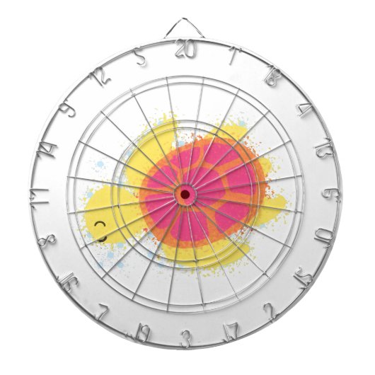 Cible De Fléchettes La jolie tortue de mer (Devant)