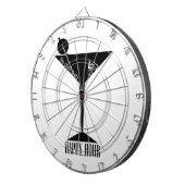 Cible De Fléchettes La Montée Est Mon Heureuse Heure (Devant droit)