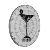 Cible De Fléchettes La Montée Est Mon Heureuse Heure (Devant gauche)