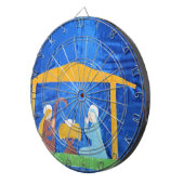 Cible De Fléchettes La Nativité (Devant droit)