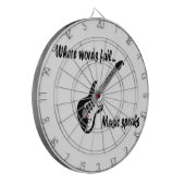 Cible De Fléchettes Là où les mots échouent, la musique parle (Devant gauche)