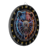 Cible De Fléchettes La puissance de l'ours patriotique frappe le table (Devant gauche)