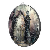 Cible De Fléchettes La série de portes du cimetière gothique 12 (Devant droit)