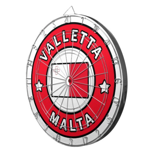 Cible De Fléchettes La Valette Malte (Devant droit)