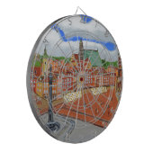 Cible De Fléchettes La Vieille Ville De Varsovie (Devant gauche)