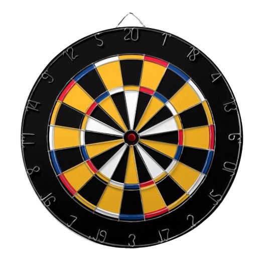 Cible De Fléchettes La ville de fer (Devant)