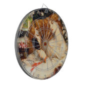 Cible De Fléchettes Lady Lilith (Beauté étonnante avec cheveux rouges  (Devant gauche)