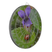 Cible De Fléchettes Ladybug sur les fleurs de violet doux (Devant gauche)