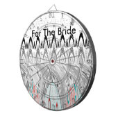 Cible De Fléchettes Laissons les jeux commencer (Devant droit)