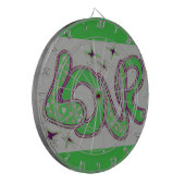 Cible De Fléchettes L'amour dans le style années 1960 (Devant gauche)