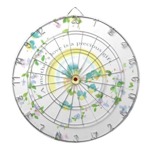 Cible De Fléchettes L'amour d'une mère est un cadeau précieux (Devant)