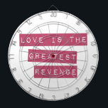 Cible De Fléchettes L'Amour Est Le Plus Grand Revenge<br><div class="desc">Combattez avec AMOUR ! ! !</div>