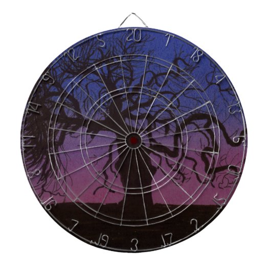 Cible De Fléchettes L'Arbre Gnarly (Devant)