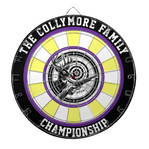 Cible De Fléchettes L'art Bullseye de la forêt de cerfs