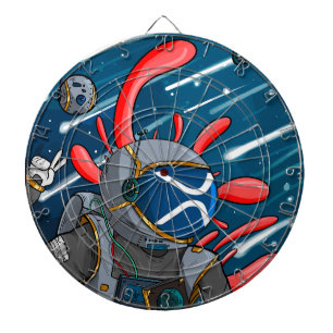 Cible De Fléchettes L'astronaute XRP SUR LA LUNE - crypto-monnaie XRP