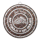 Cible De Fléchettes L'Atelier de Papa Mes Outils Mes Règles (Devant)