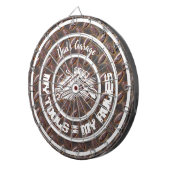 Cible De Fléchettes L'Atelier de Papa Mes Outils Mes Règles (Devant droit)