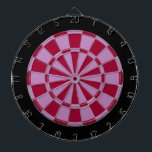 Cible de flechettes : Lavande, Maroon Et Noir<br><div class="desc">Lavande,  Maroon Et Jeu De Cible de flechettes De Couleur Noire Dont 6 Fosses En Laiton</div>