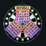 Cible De Fléchettes Le Bingo Bango original<br><div class="desc">Le tableau de bord parfait pour les fans de Bingo,  jeux et jeux de société! Bon appétit !</div>
