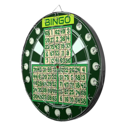 Cible De Fléchettes Le Bingo original (Devant droit)
