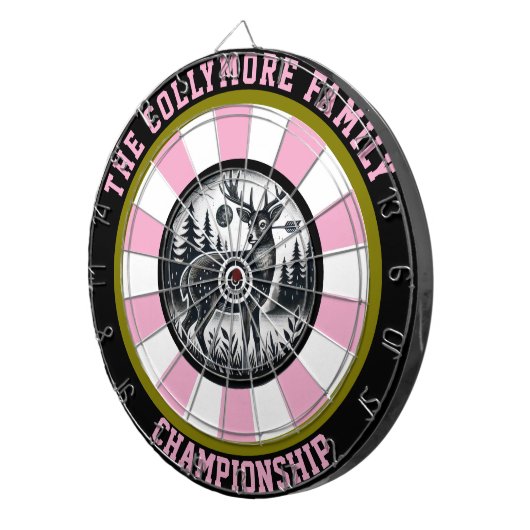 Cible De Fléchettes Le cerf dans l'art du taureau forestier (Devant droit)