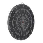 Cible De Fléchettes Le cool, trapèze moderne, élégant, à la mode forme (Devant gauche)