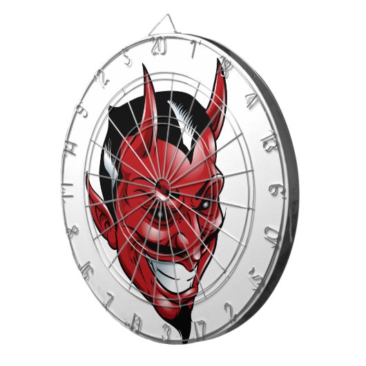 Cible De Fléchettes Le diable (Devant droit)