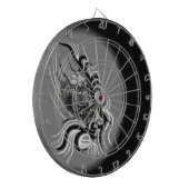 Cible De Fléchettes Le dragon chinois à la toiture de tatouage (Devant gauche)