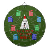 Cible De Fléchettes Le fantôme de Noël présente drôle (Devant)