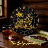 Cible De Fléchettes Le Hobby Secret de Sasquatch