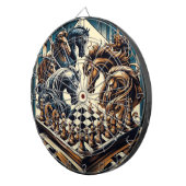 Cible De Fléchettes Le jeu des chevaliers - les échecs rencontre l'ima (Devant droit)