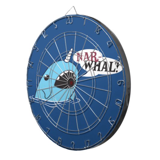 Cible De Fléchettes Le Loud Narwhal (Devant droit)