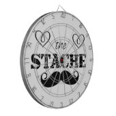 Cible De Fléchettes Le Motif de la moustache Stache (Devant gauche)