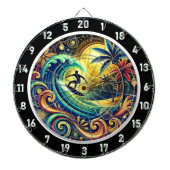 Cible De Fléchettes Le paradis des surfeurs Salle Tropicale (Devant)