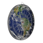 Cible De Fléchettes Le portrait de la Terre (Devant gauche)