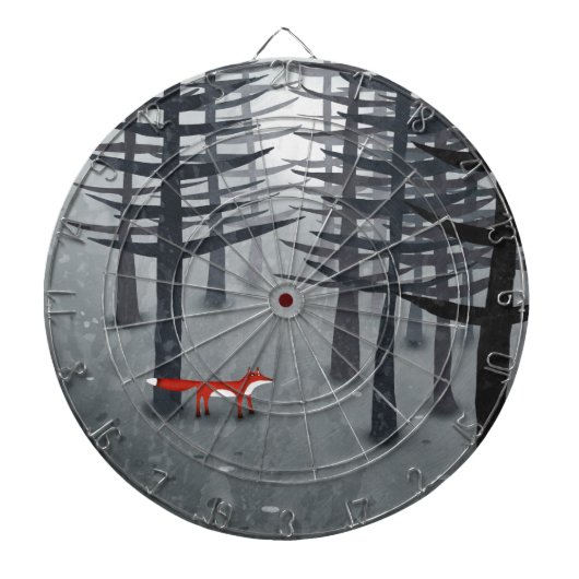 Cible De Fléchettes Le renard et la forêt (Devant)